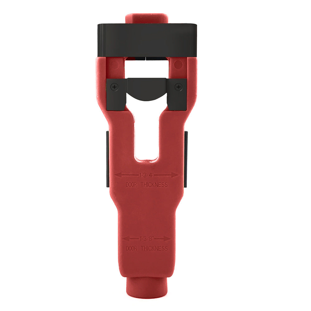 π¨ Door Latch Installation Kit β Precision Mortise Tool for Fast & Accurate Door Lock Installation, Fits Square & Round Deadbolts, 1-3/8" & 1-3/4" Doors