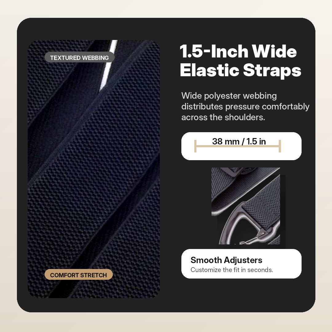 ⏰Men's X-Back Suspenders with Hook Clips