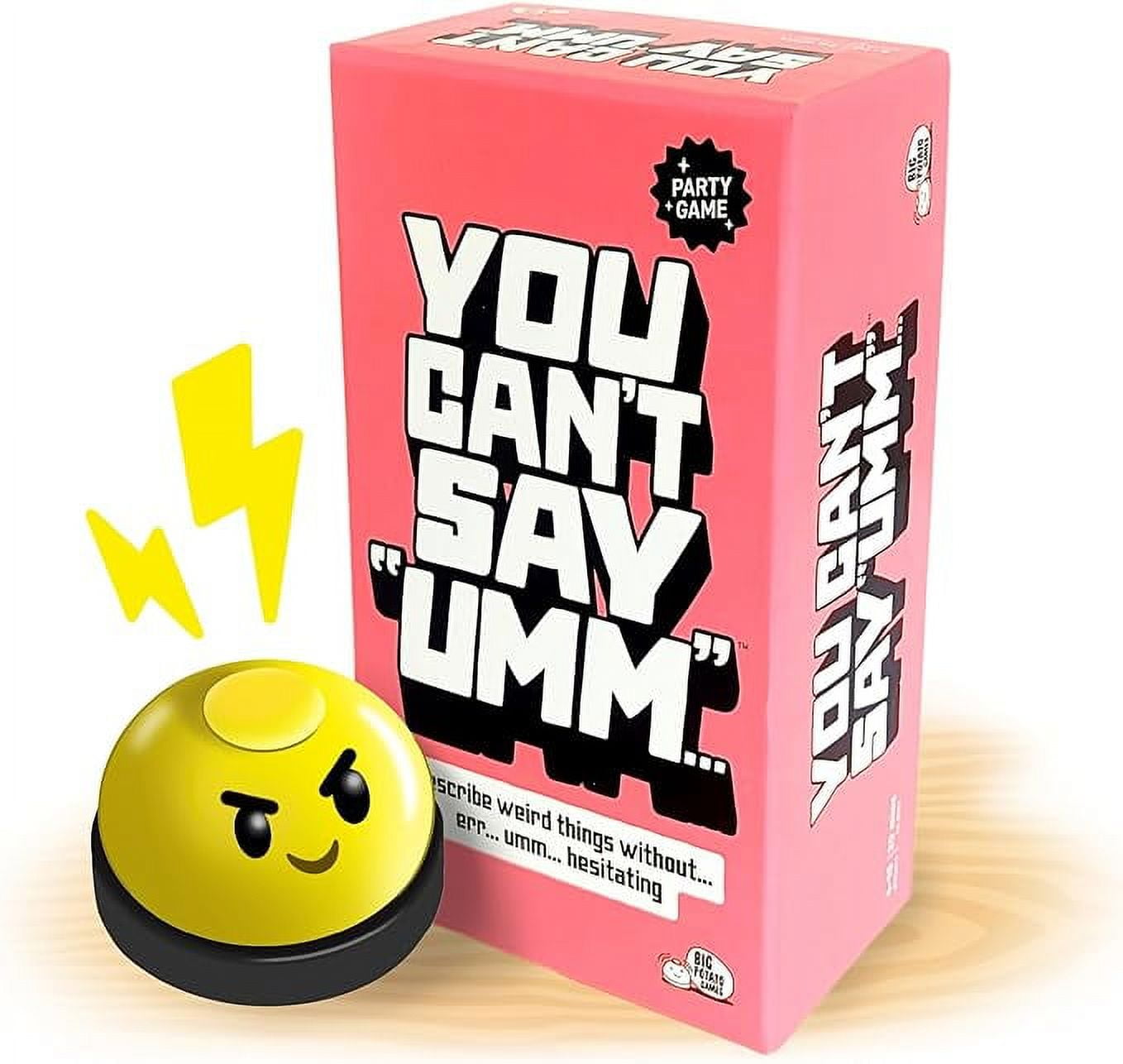 You Can’t Say Umm: A Party Game for Family and Adults, Board Game for Teenagers, Family Word Game