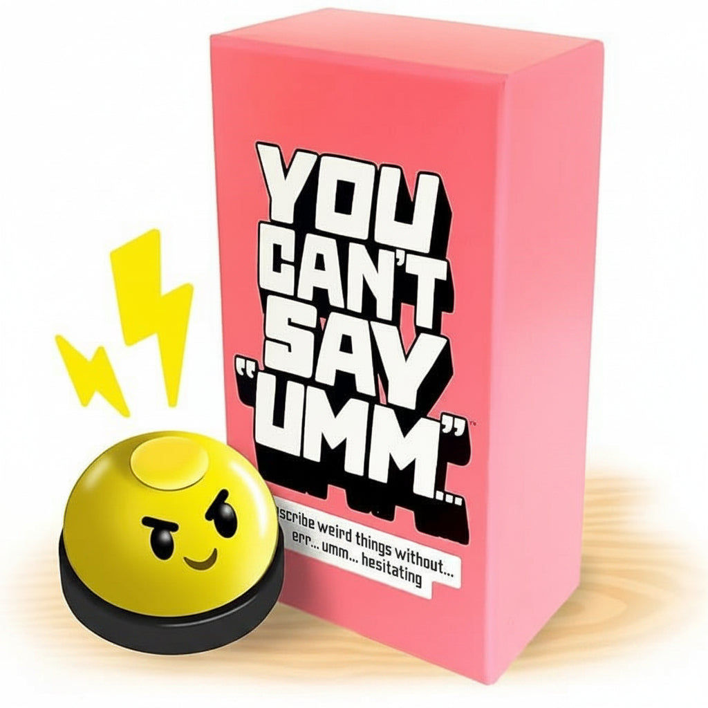 You Can’t Say Umm: A Party Game for Family and Adults, Board Game for Teenagers, Family Word Game