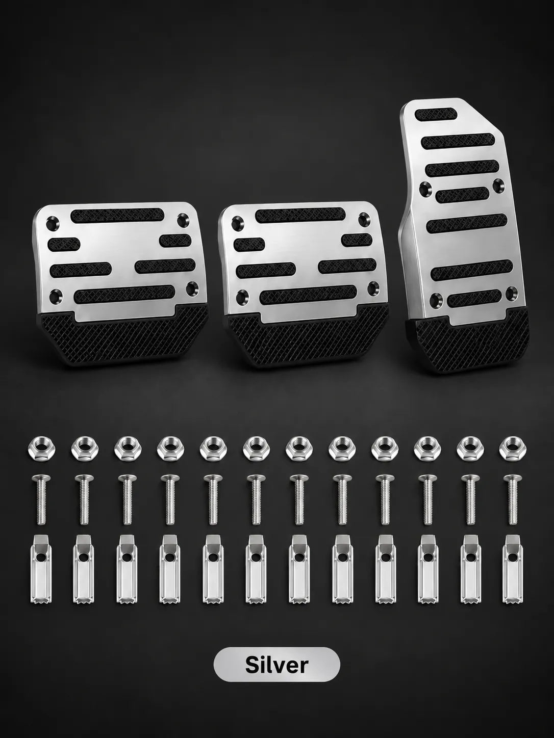 Sure-Grip Brake & Accelerator Pedal Covers – 2PCS Automatic Car Set