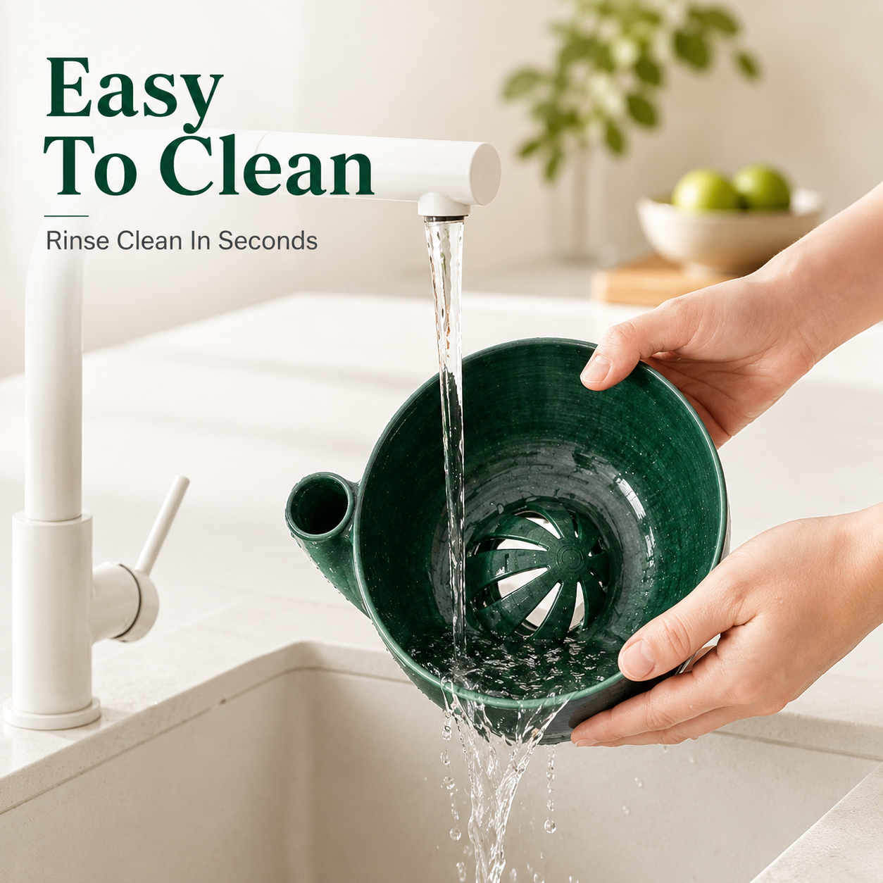 š„ Self-Spinning Berry Washing Bowl ā Effortless Fruit Cleaning & Serving Made Easy