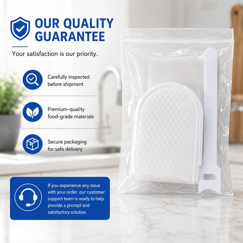Faucet Filter Cotton Bags — 1000-Mesh Filtration, Universal Fit, Splash-Proof (100 PCS)