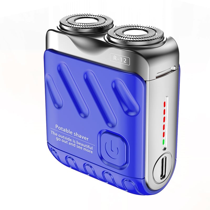 š Fatherās Day šPortable Rotary Dual Ring Electric Shaver