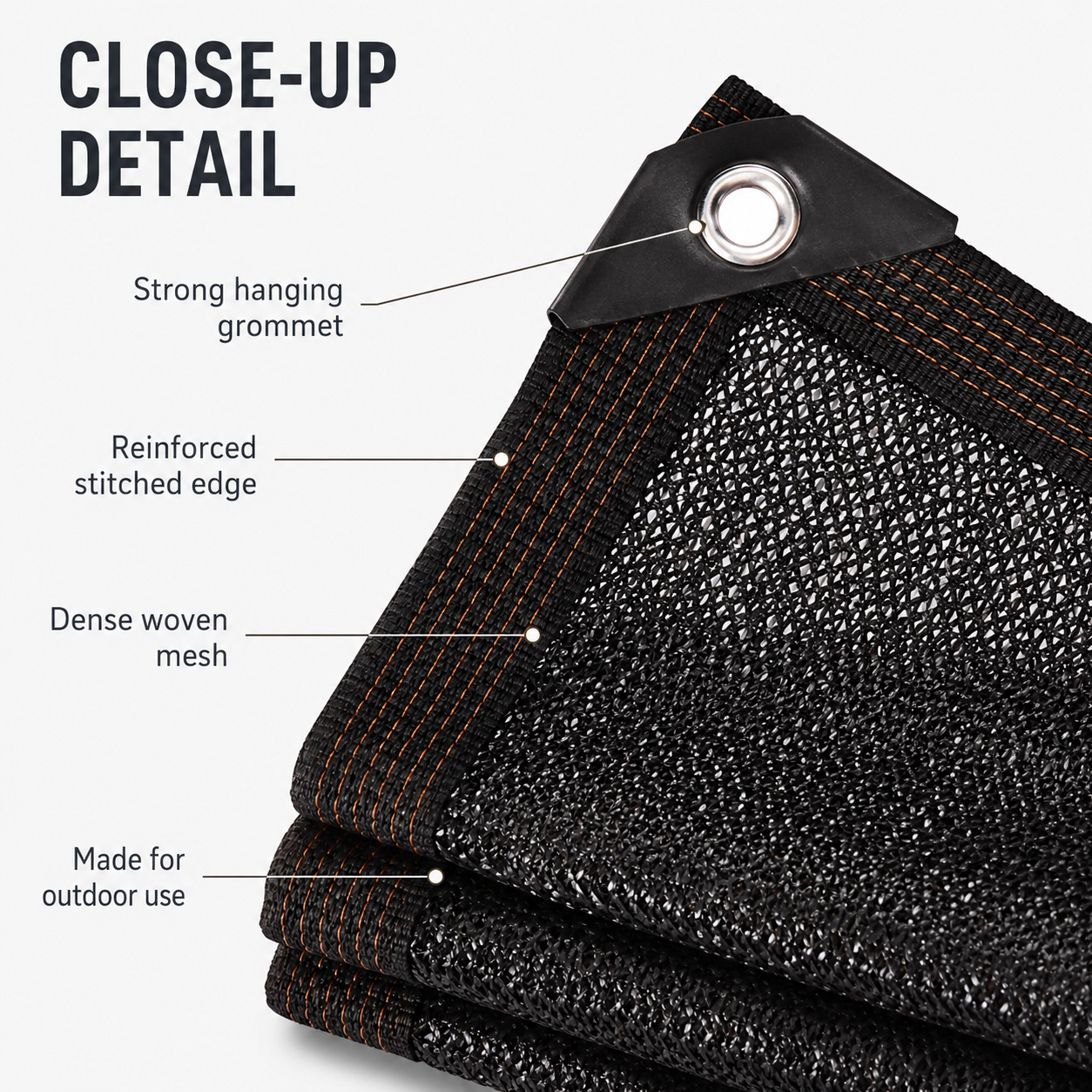 ☀️ Stay Cool Anywhere – 10x13 FT Sun Shade Net 🌿