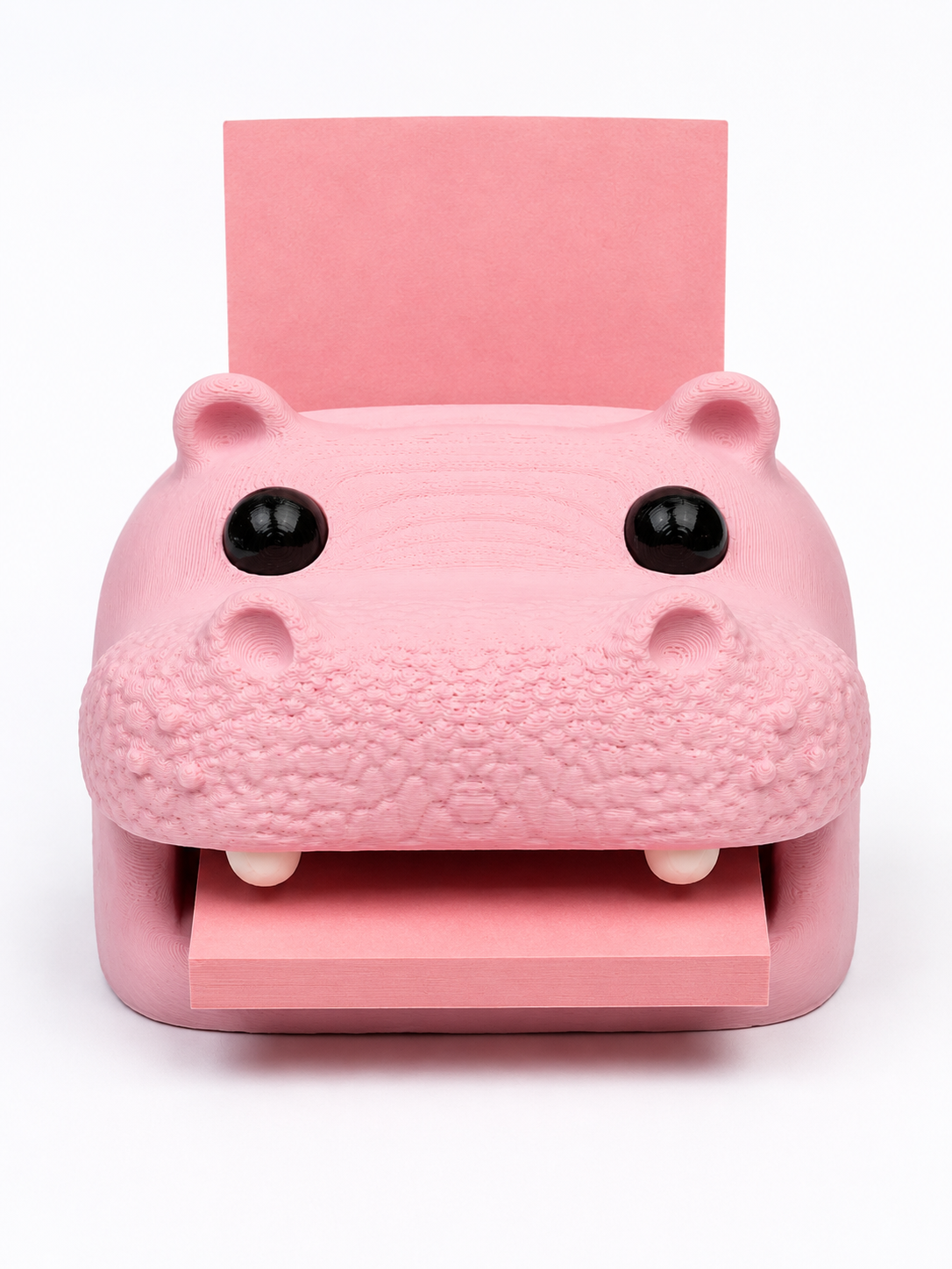 🐮 Desk Decor Deal ✨ Cute Highland Cow Sticky Note Holder with Pen & Photo Organizer 📝