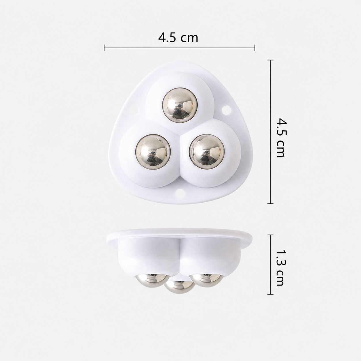 🔥 Limited-Time Deal ✨ 360° Mini Ball Casters – Move More, Lift Less