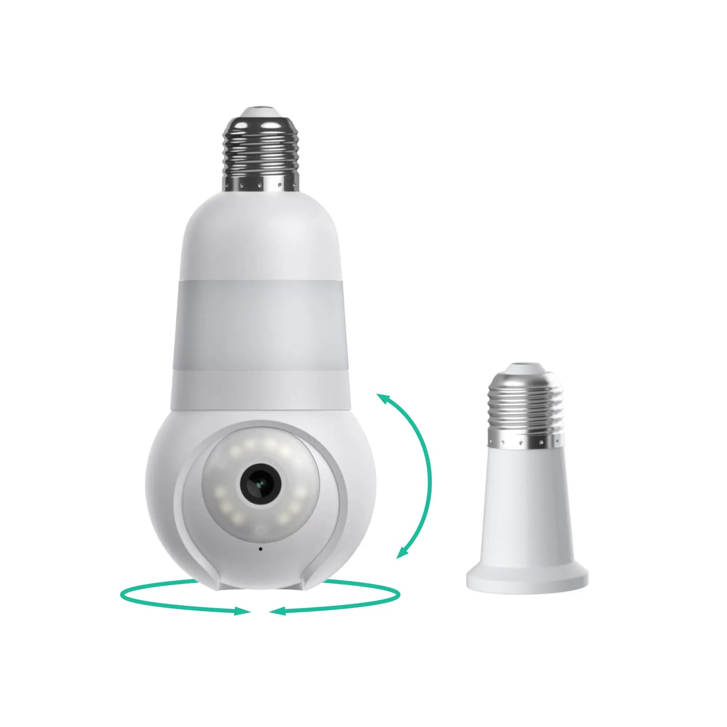 π¨ 2K Light Bulb Security Camera β Wireless 360Β° Home Surveillance System with Night Vision & Two-Way Audio