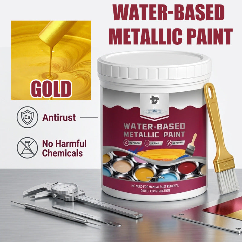 π‘οΈ Water-Based Rust Converter & Metallic Paint β Stop Rust. Restore Metal.