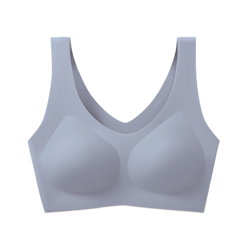 Seamless Wireless Sculpting Bra – Invisible Comfort & Natural Lift