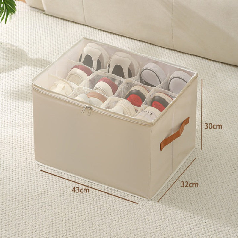 π Collapsible Shoe Storage Organizer