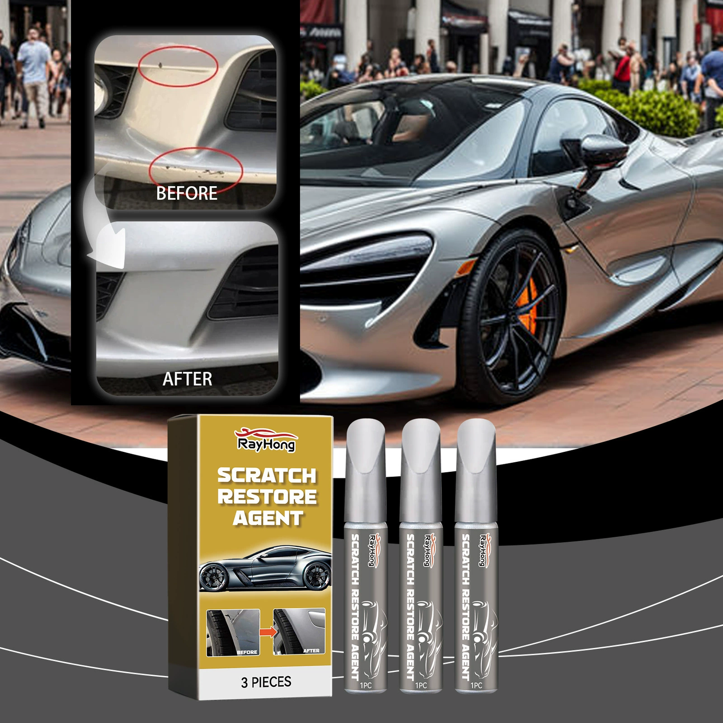 🚗✨ Wheel Scratch Repair Pen – Restore Rims Fast