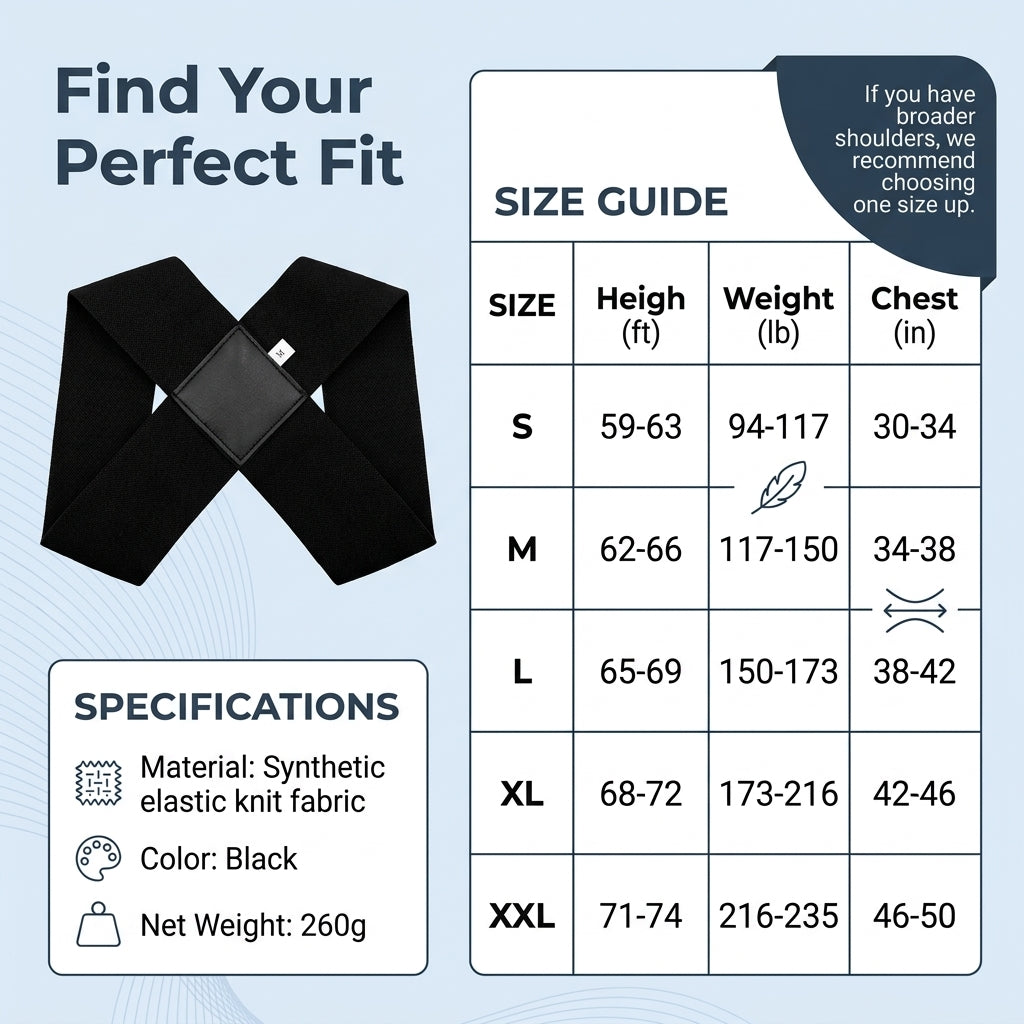 ⚡Breathable and comfortable invisible wearable posture corrector for the back
