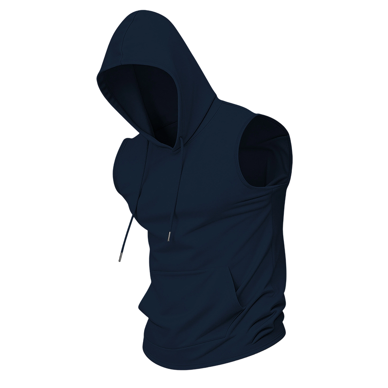 🔥 Sleeveless Hooded Sports Top💧 Moisture-wicking · Quick-drying and friction-resistant🧢 Hooded for sun protection and wind resistance