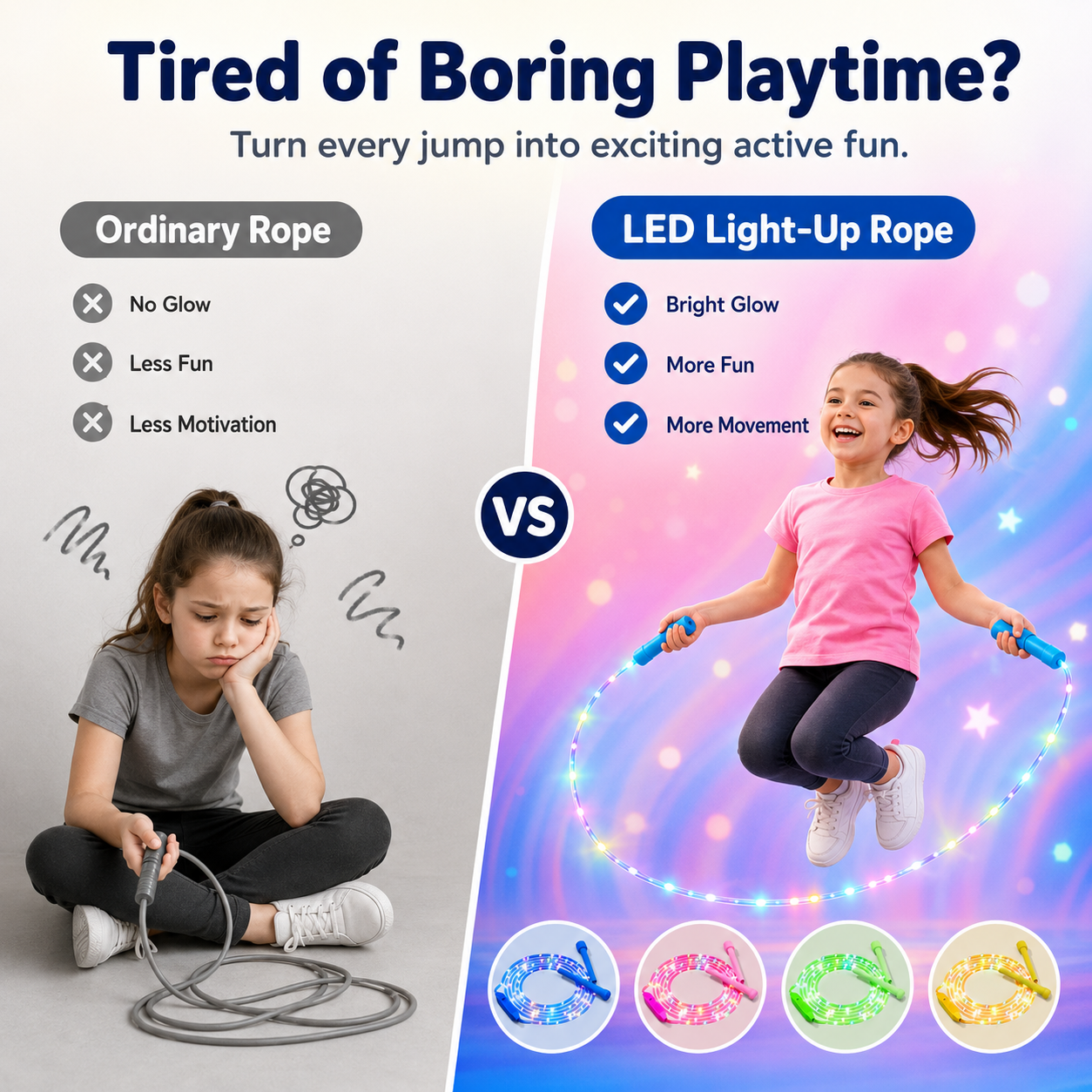 LED Light-Up Jump Rope for Kids55