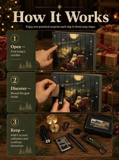 Men’s Survival Advent Calendar
