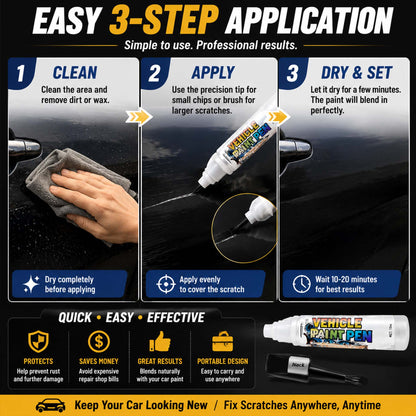 🔥 50% OFF TODAY |🚗 Car Scratch Repair Pen – Quick Touch Up Paint For Car Scratches