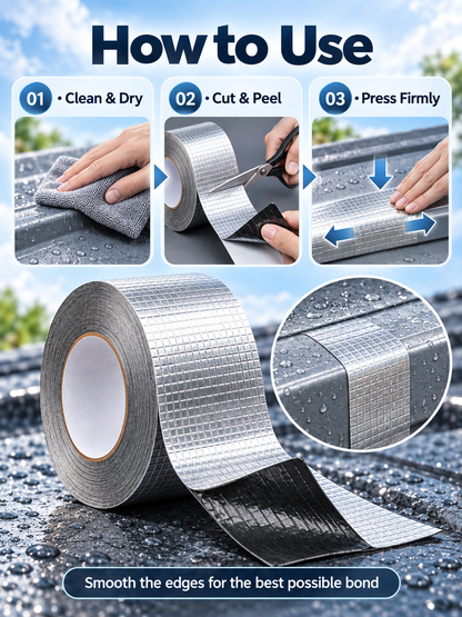 🛠️ Heavy-Duty Butyl Waterproof Repair Tape