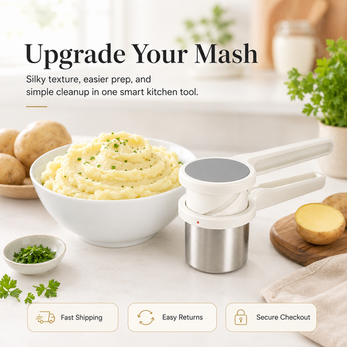 Potato Ricer Masher Ergonomic Twist