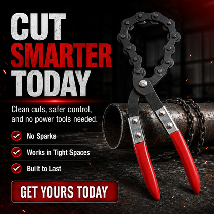 🔧 Professional Chain Exhaust Pipe Cutter