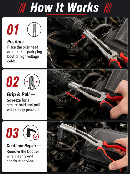 🔧 Spark Plug Wire Removal Pliers