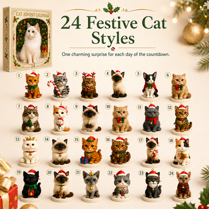 🐱🎄Advent Calendar 2026 Cat Advent Calendar - Giftfor Adults Friends CatOwners and Lovers Christmas Holiday Countdown Gift