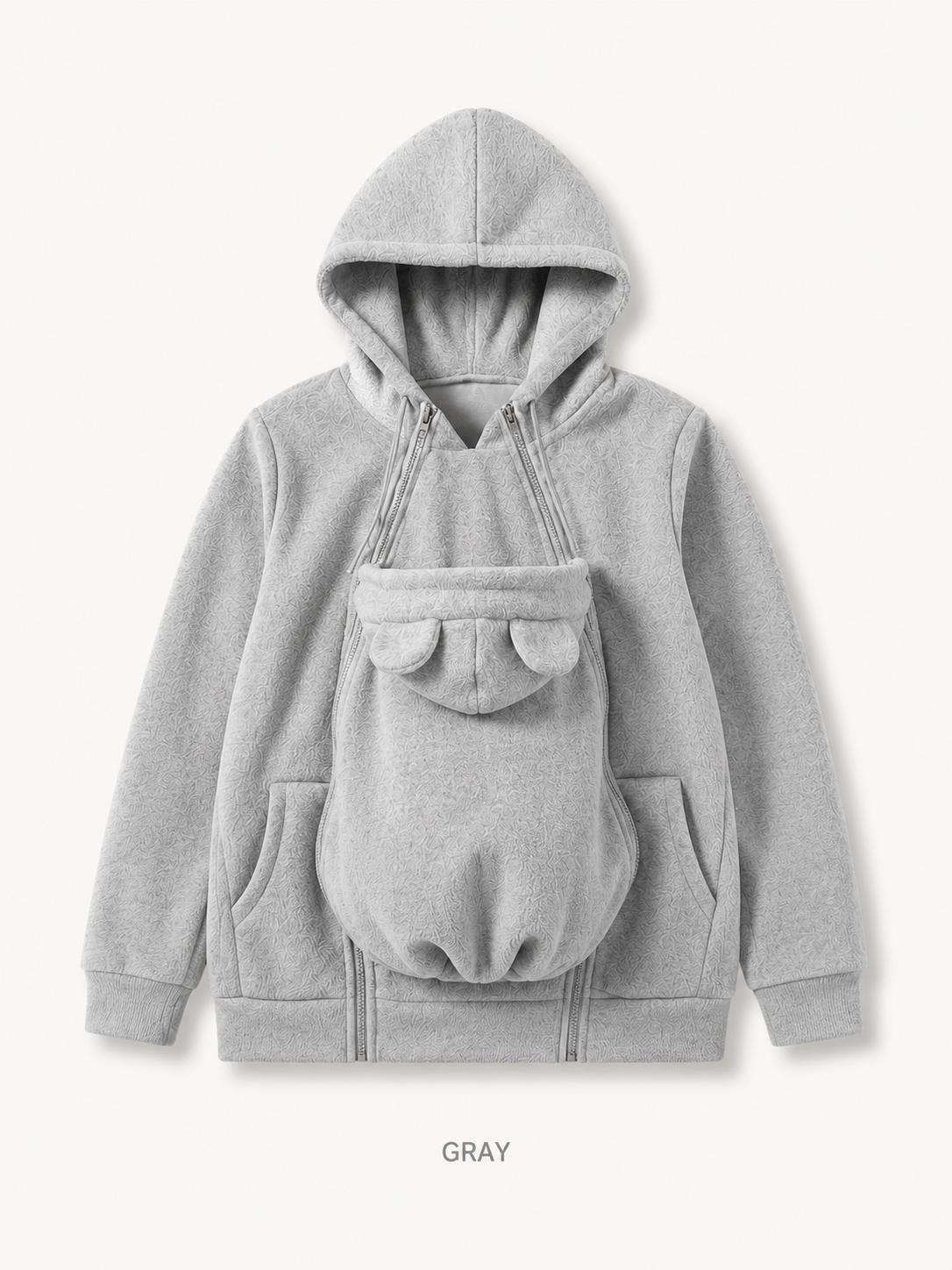 🧥Parent & Baby Fleece-Lined Carrier Cover Hoodie