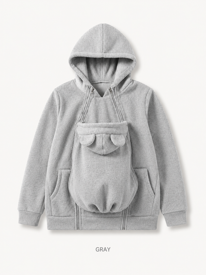 🧥Parent & Baby Fleece-Lined Carrier Cover Hoodie