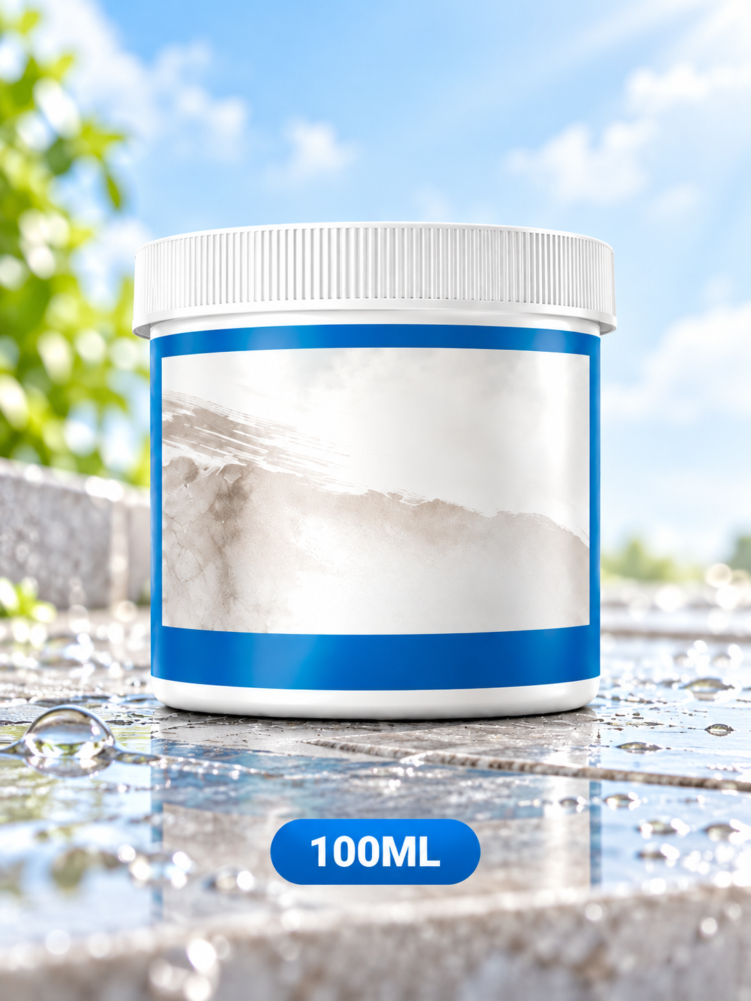 💧 Clear Waterproof Repair Sealant – Invisible Brush-On Leak Protection for Roofs, Tiles & Walls 🏠✨