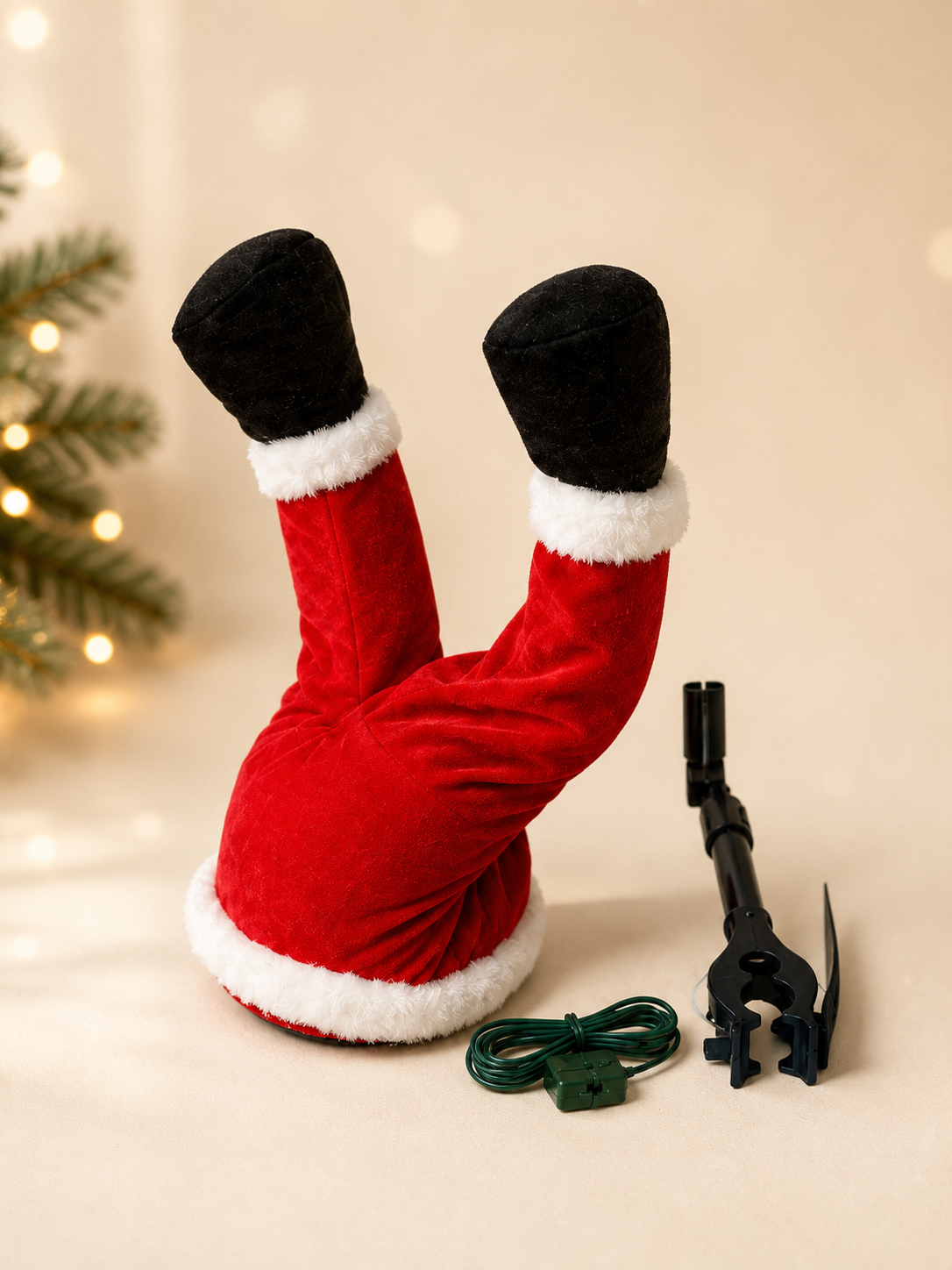 🎄Animated Christmas Swinging Legs Decoration