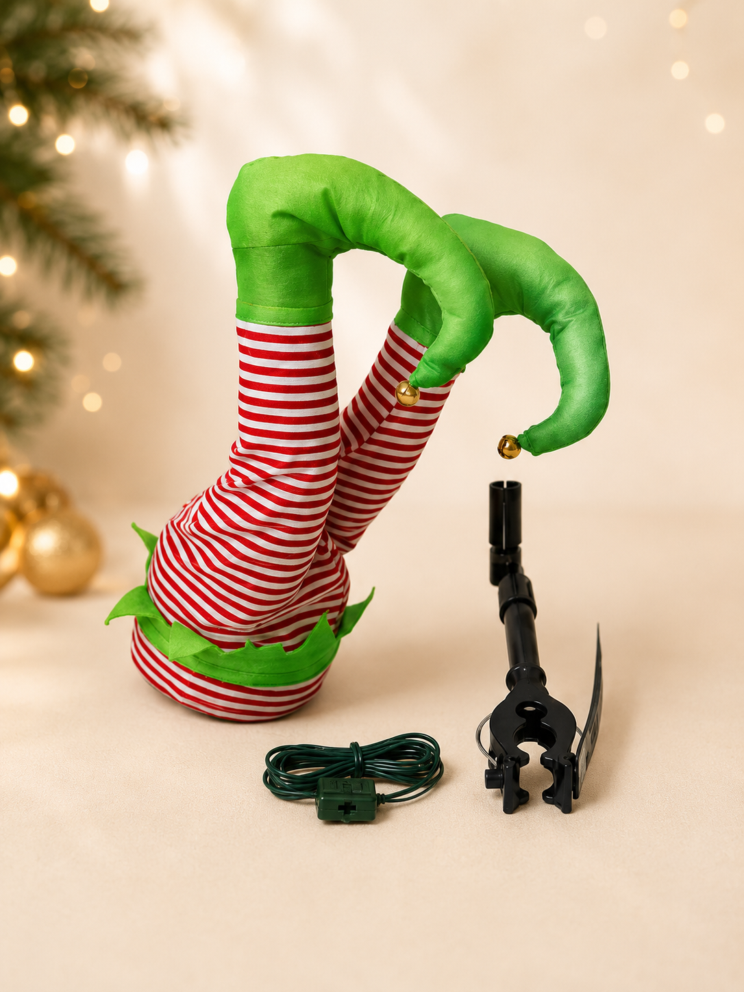 🎄Animated Christmas Swinging Legs Decoration