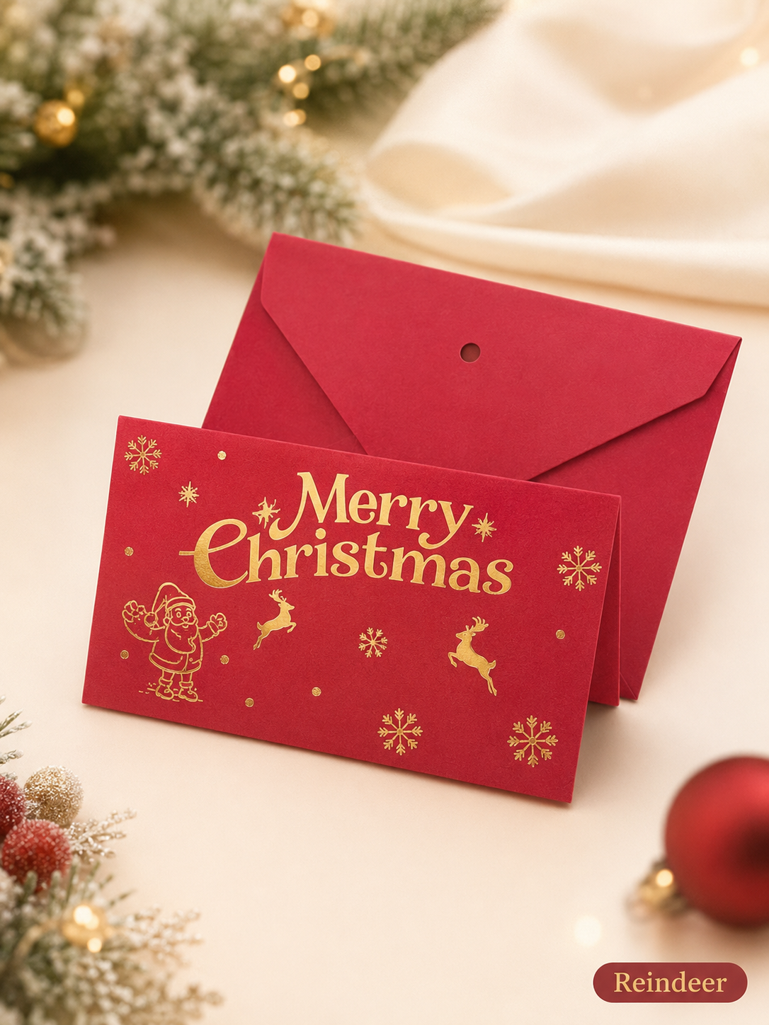 🎁6-Slot Christmas Cash Gift Envelope