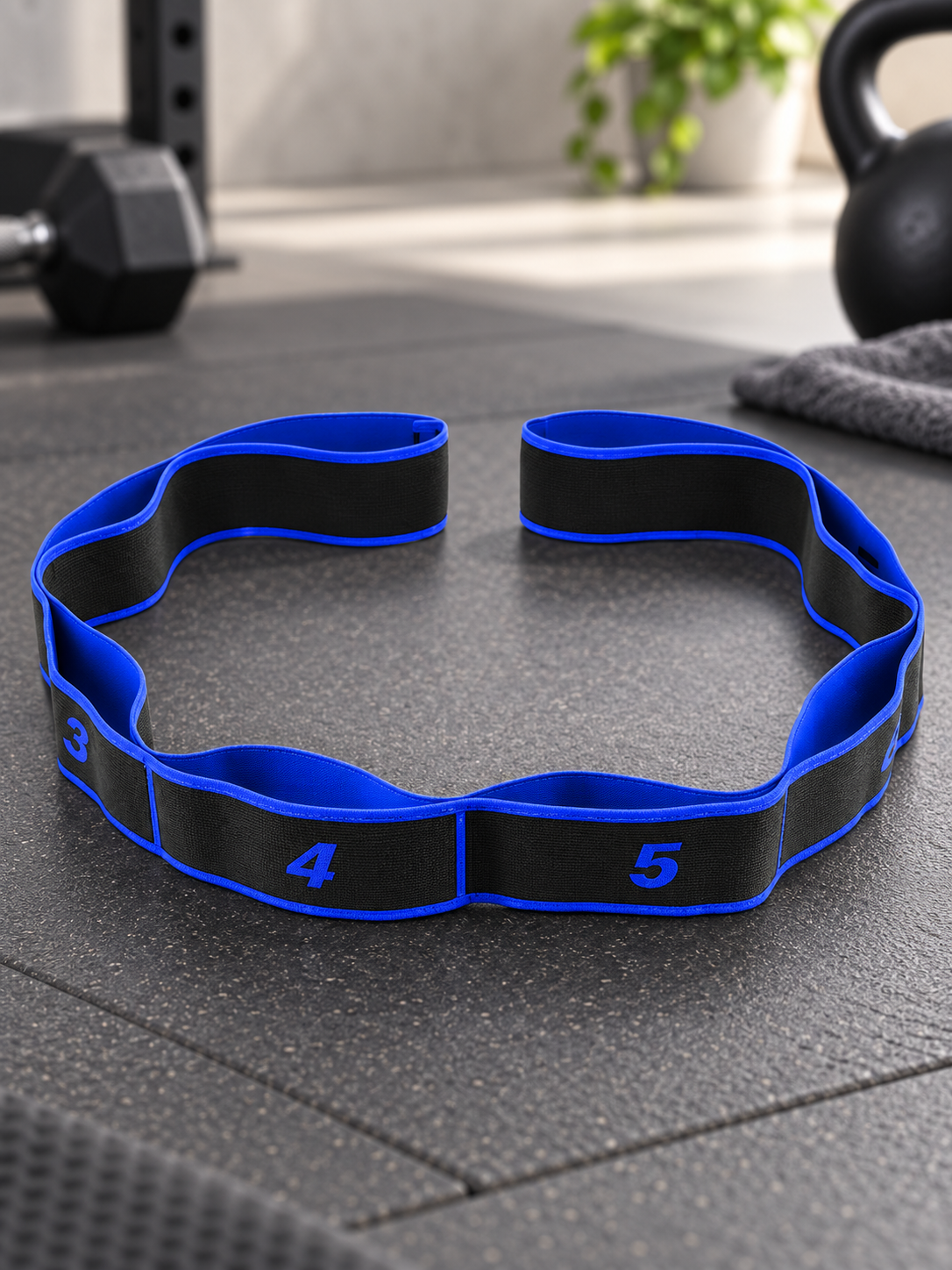 Multi-Ring Resistance Bands for Stretching & Training