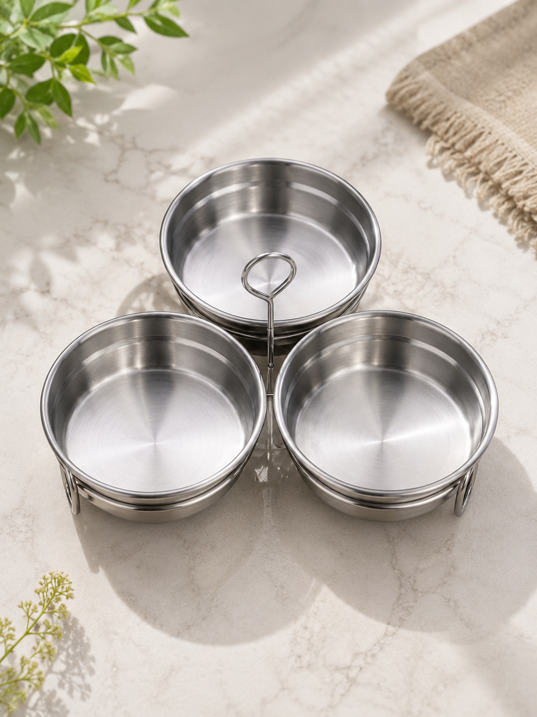 🍳 3-Cup Stainless Steel Egg Steamer