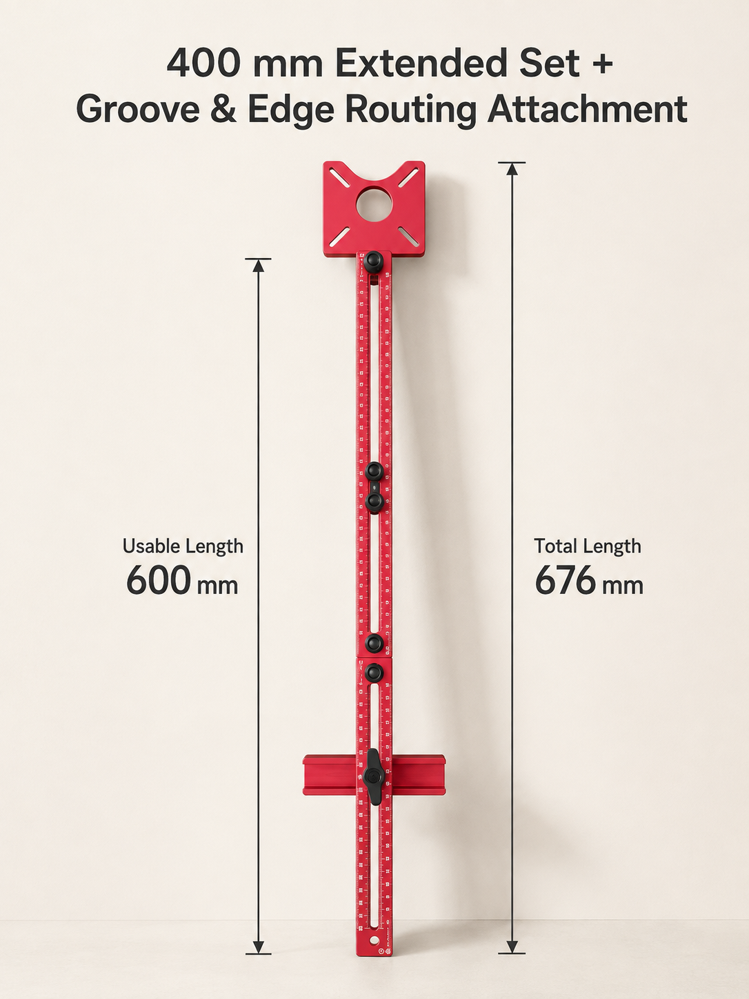📏3-in-1 Router Circle Cutting Guide