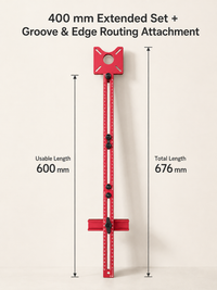 400 mm Extended Set + Groove & Edge Routing Attachment