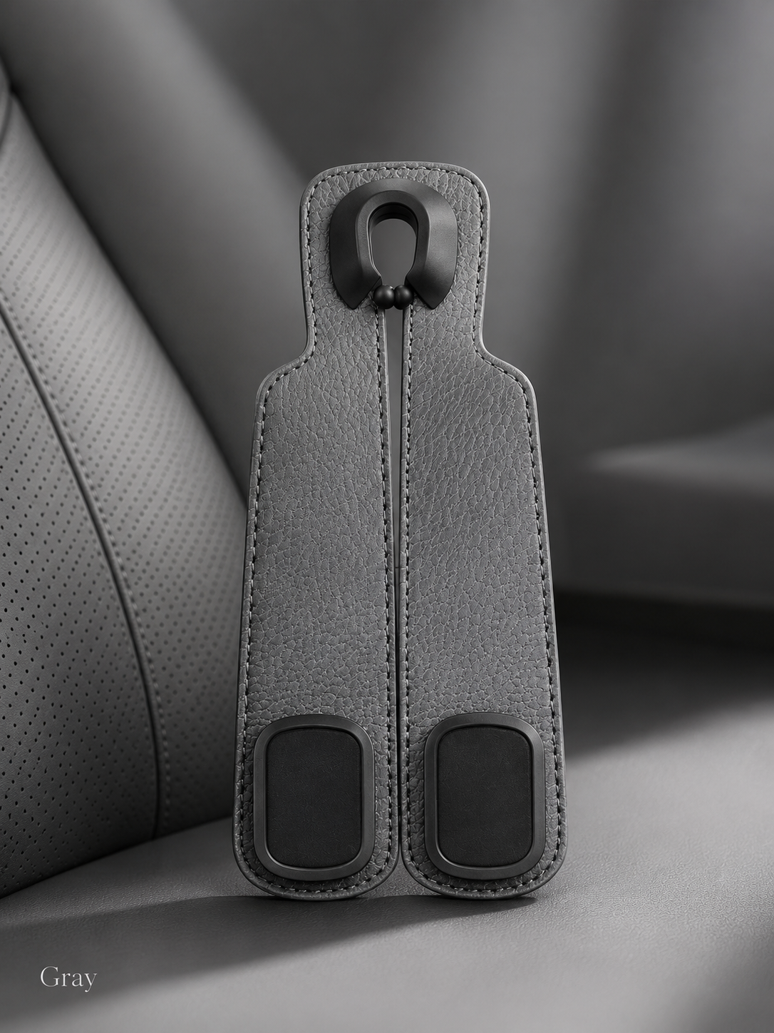 🚗2-in-1 Car Headrest Hook &amp; Phone Holder