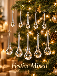 Festive Mixed – 5 Small + 5 Large + 50m Line