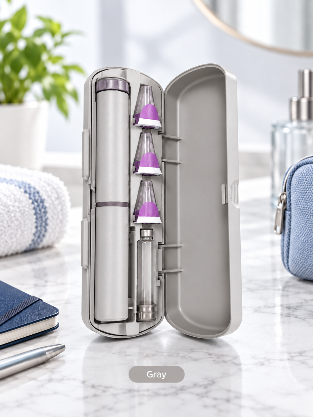 💉 60IU Injection Pen & Hardshell Carry Case Set – Organized Travel Storage Kit