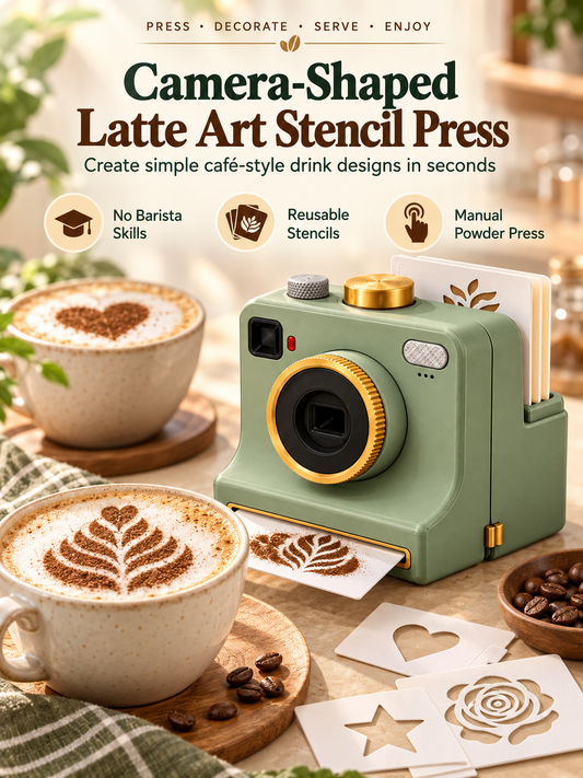 ☕✨ 50% OFF Latte Art Maker Camera Tool – Turn Every Coffee Into A Creative Masterpiece 🎨
