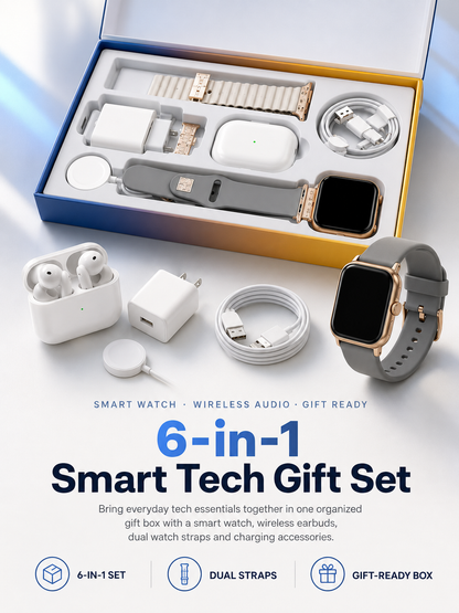 6-in-1 Smart Tech Gift Set