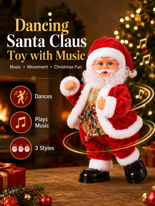 🎅 Dancing Santa Claus Toy with Music