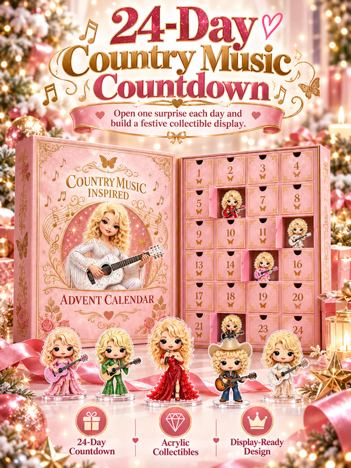 🎤💖 Dolly Advent Calendar — 24 Days of Country Glam & Collectible Surprises!