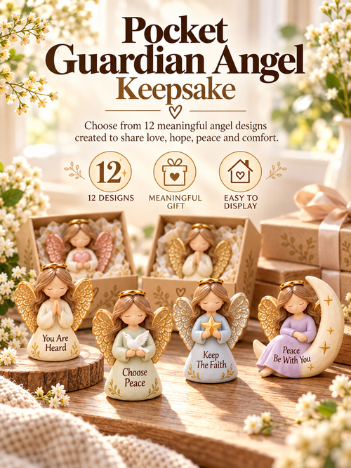 👼💕12 Pocket Guardian Angels – 🎁Little Blessing Keepsake Gifts
