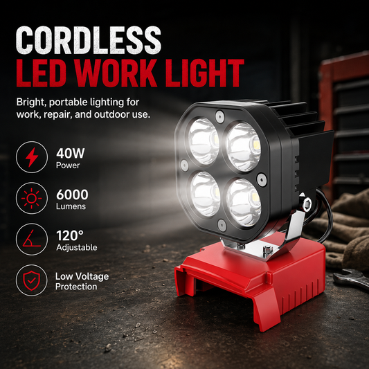 🏕️ Omni-Directional Magnetic LED Pod Light