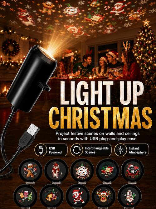 💡Multi-Scene Projection Light