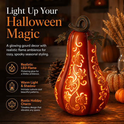 🎃Light-Up Halloween Gourd Decoration