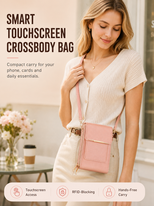 🎁Women's Touch Screen Mobile Phone Messenger bag🤩