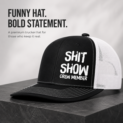 🧢 Same Irritating Dude, New Day Trucker Hat – Funny Adjustable Snapback Novelty Gift