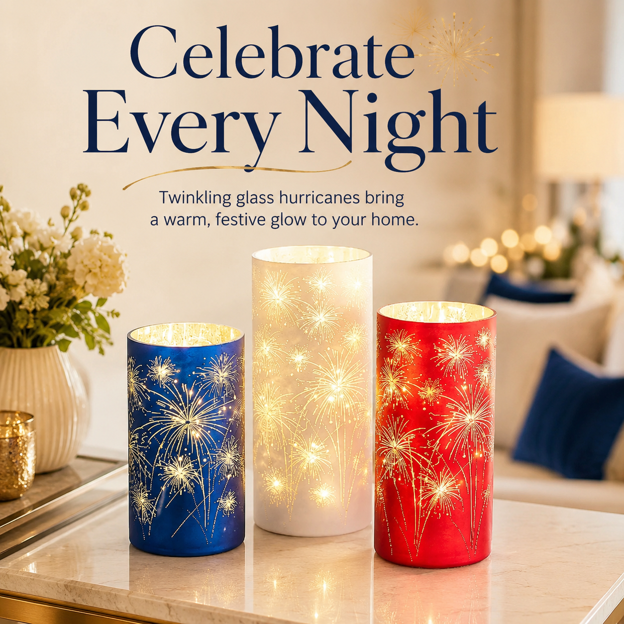 ✨🎆 Set of 3 Celebration Hurricanes